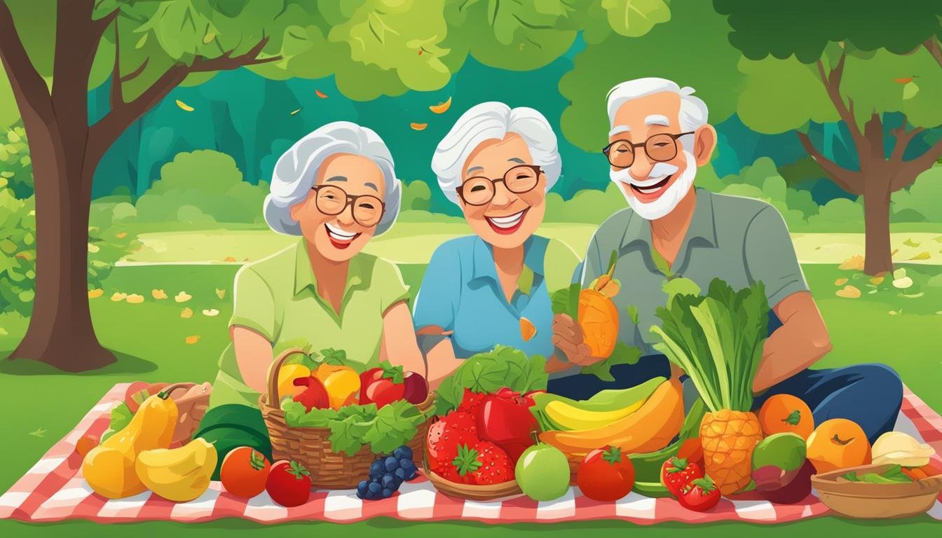 Nutrition and snacking in later years