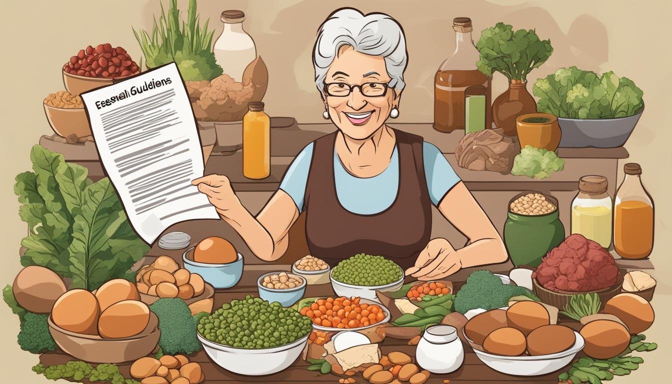 Seniors' protein guidelines
