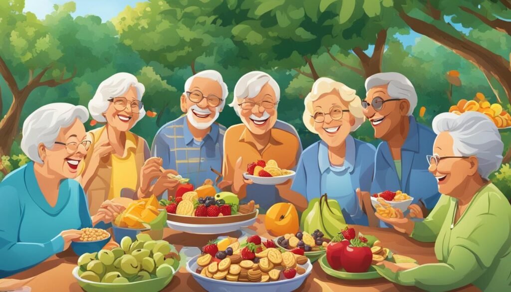 best practices for seniors' snacking