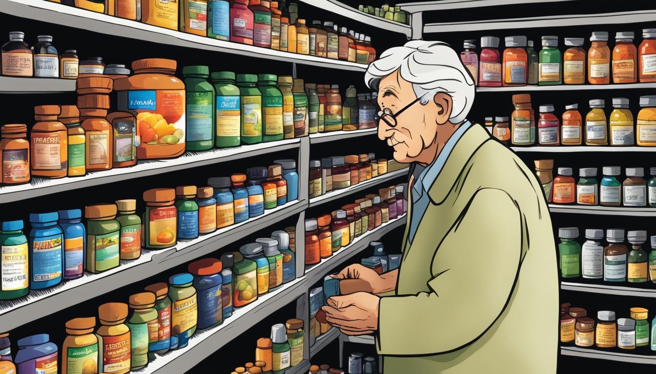 Supplement choices for older adults